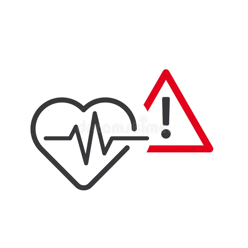 arterial blood pressure checking concept high vector icon white background medical pictogram 182030930