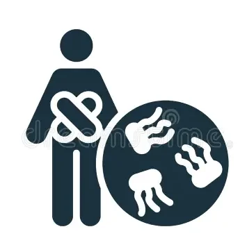 typhoid fever icon monochrome simple deseases templates web design infographics line element symbol 247096941 e1747899229816